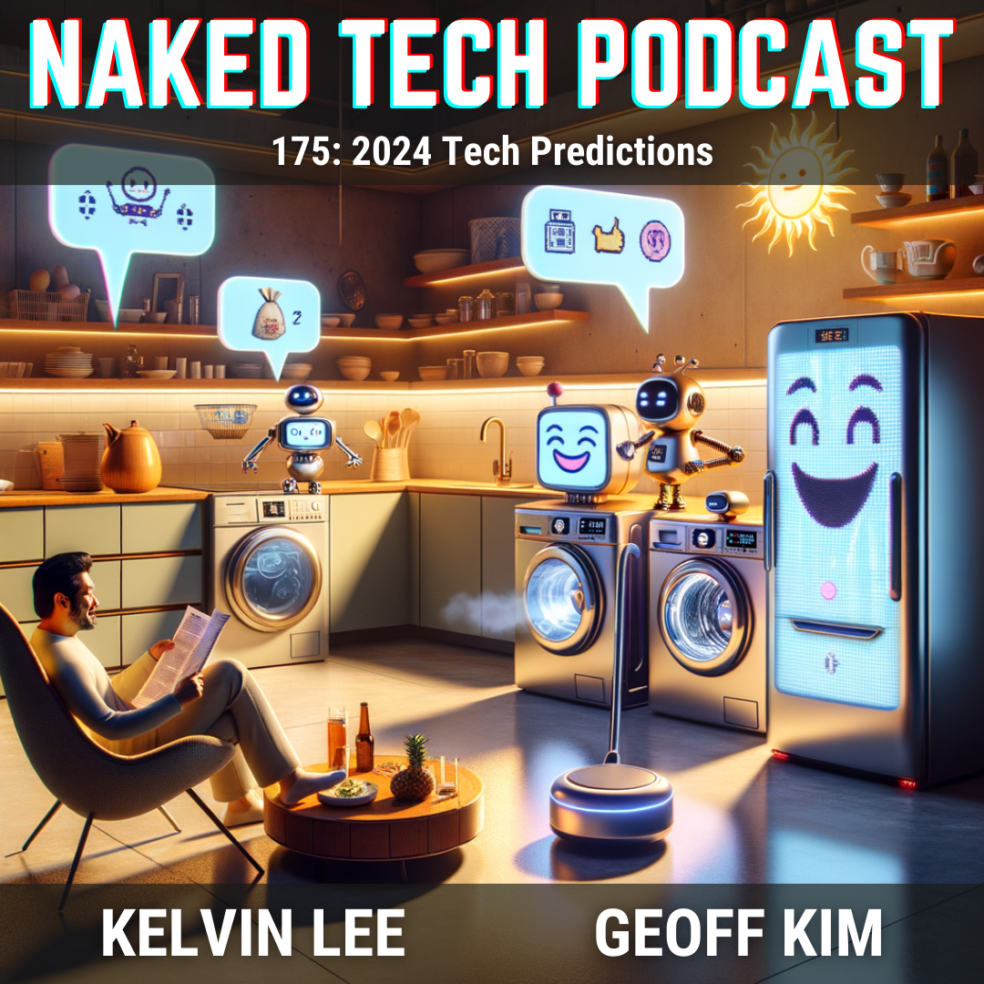 Artwork for episode 175 of Naked Tech Podcast